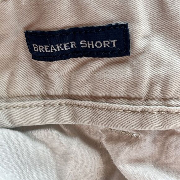 Vineyard Vines Shorts Men 30 Beige Chino Club Short USA Flag Whale Embroidery - Picture 9 of 15